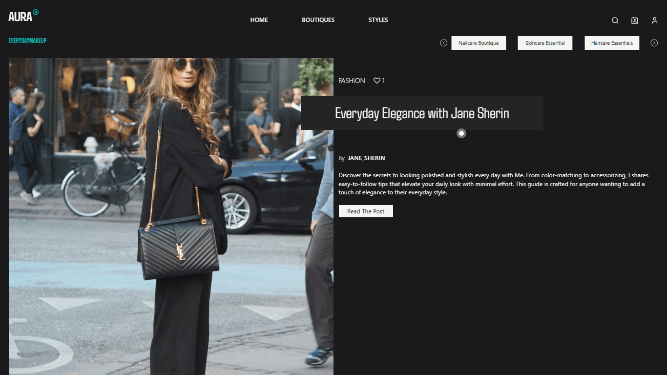 Aura Fashion Blog preview