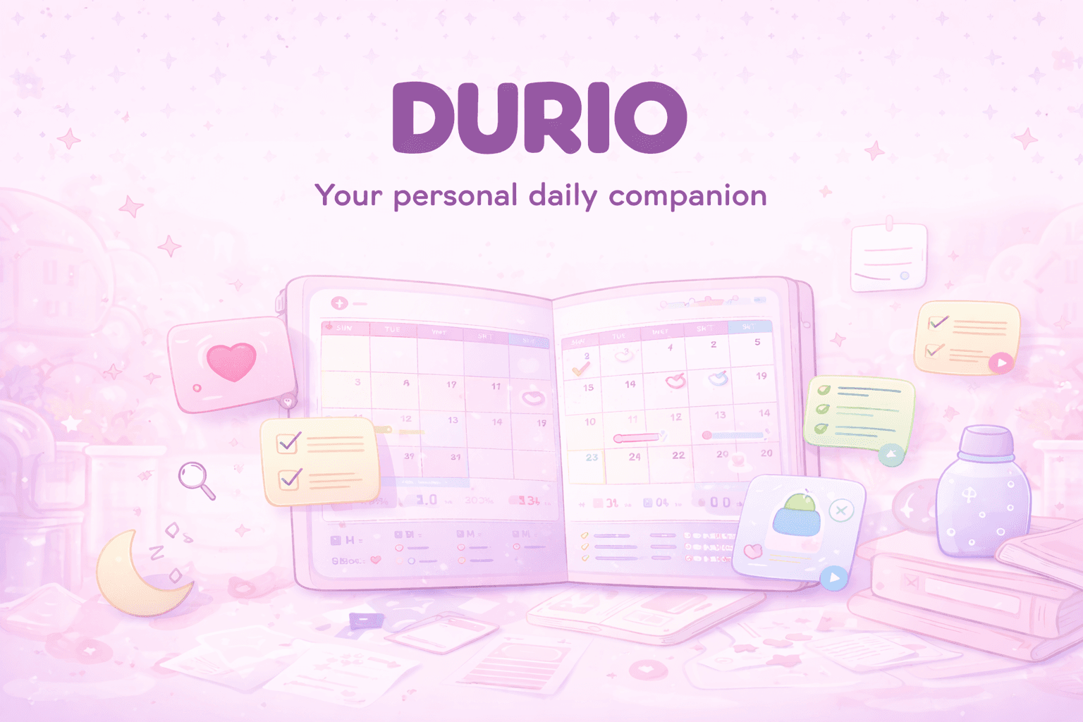 DURIO - Your Personal daily planner ( In Progress ) cover