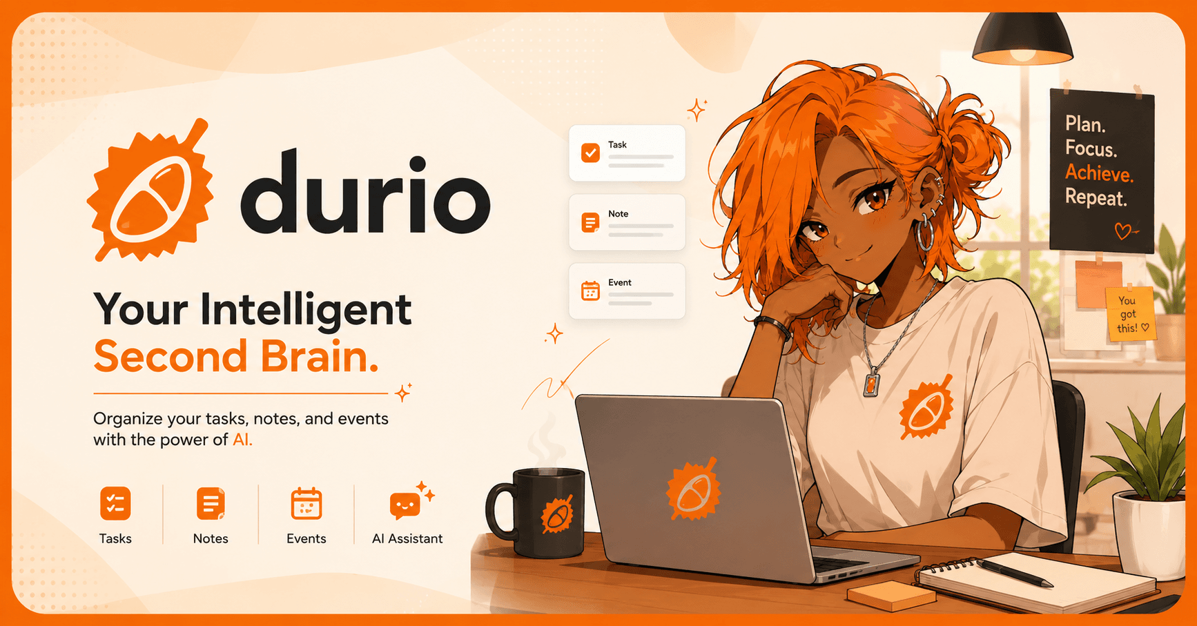 DURIO - Cross-Platform Personal Productivity Platform cover