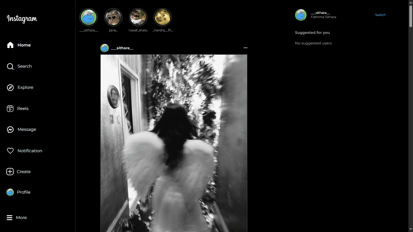 Instagam Clone preview